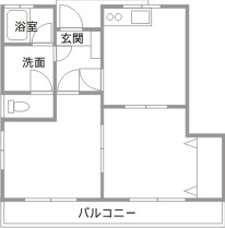 弁財天パート1-2間取