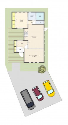 喜多川C号地配置図